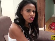 British ebony amateur dominated with roughsex 1/16