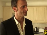 British redhead sub Isabel dominated with sex 1/16