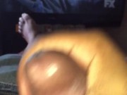 Quick jerk off session before school (no cum shot)