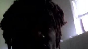 Black guy with big dick Jerking off