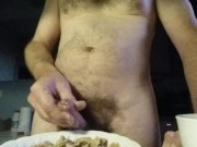Cum flakes for breakfast