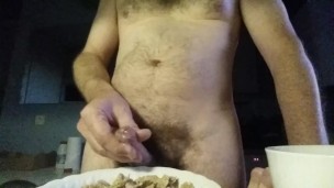 Cum flakes for breakfast