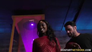 Ebony Skyler Nicole enjoys Anal Sex and Gangbang