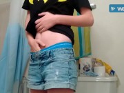 Bathroom hide away for masturbation 1/16