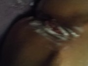 Husband shaving my pussy. 10/16