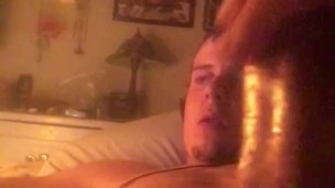 Jerking my hard cock