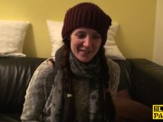 English sub slut footfucked and dominated 1/16