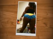 Sexy ebony Bbw jiggling big booty 11/16