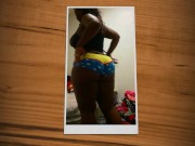 Sexy ebony Bbw jiggling big booty 12/16