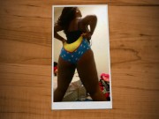 Sexy ebony Bbw jiggling big booty 3/16