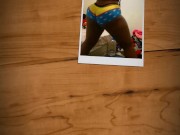 Sexy ebony Bbw jiggling big booty 5/16