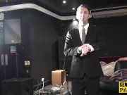 Brit sub slut squirting after getting spanked 2/16