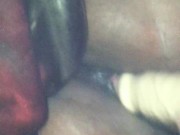 DILDO SOLO POV HOT SEXY EBONY VERIFIED AMATEUR MASTURBATION JUICYDROPP CUM 1/16