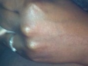 DILDO SOLO POV HOT SEXY EBONY VERIFIED AMATEUR MASTURBATION JUICYDROPP CUM 15/16