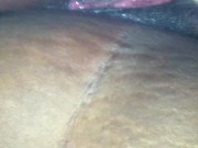 DILDO SOLO POV HOT SEXY EBONY VERIFIED AMATEUR MASTURBATION JUICYDROPP CUM 7/16