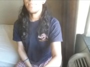 Selfie-Stick Masterbation (Interruptted by phone calls)