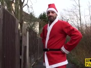 British bbw sub dominated with christmas dick 2/16