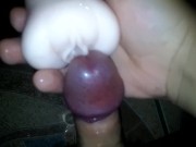 Grizzly fucks his fleshlight part 3