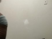 Chocolate sexy Bbw dancing and jiggling big booty and thickness 1/16