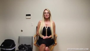 Naked milf asks for a facial cumshot