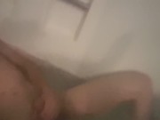 In the Bathtub Jerking Off 11/16