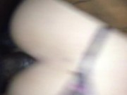 OMG... He filled my pussy with so much cum 7/16