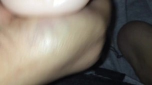 FTM Transman Fucking Fleshlight With Pumped Cock Cum Inside Pussy