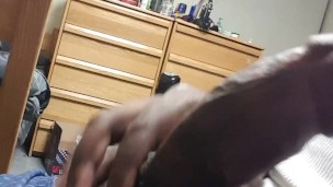 College Student Jerks Off While Roommate Is Away
