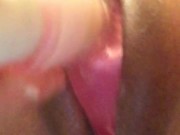 Secretly masturbading my wet pussy in the bathroom 8/16