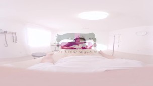 VR BANGERS- Morgan Lee Asian Sexy doctor suck and fuck