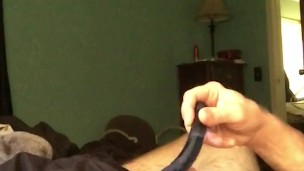 Dildo in ass, instant cum