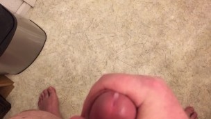 Teasing The Pre-Cum Out Of My Own Cock