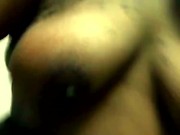 A Shy Plus-size Ebony Sista Strips Down Naked and masturbates in A Public R