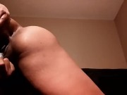 Making my pussy wet before bed