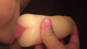 Ftm huge cock fucks pocket ass