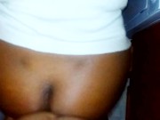 Ebony One-Night-Stand At My Parents' Place 12/16