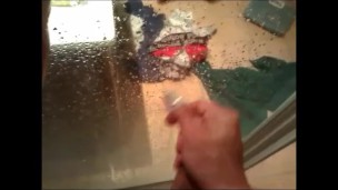 Playing in the shower