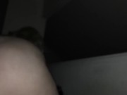 Amateur Emo BBW Rides Reverse Cowgirl 16/16