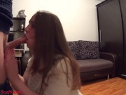 Very good blowjob and nice facial 2/16