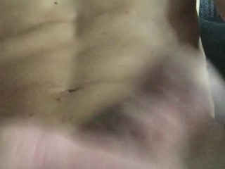 Solo handjob
