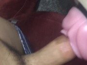 Fucking my toy with a bit of cum at the end :)