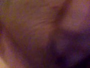Horny bbw slut touches her wet cunt