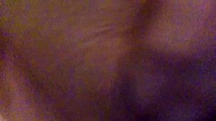 Horny bbw slut touches her wet cunt