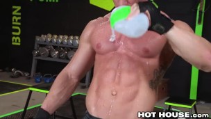 HotHouse Muscle Hunks Fuck Hard 3 Ways