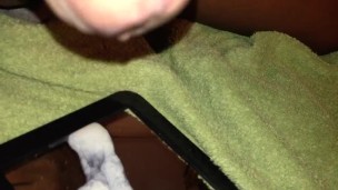 Cumming on a mirror