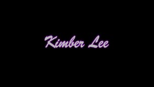 Busty Teen Kimber Lee Shakes Her Ass and Rides on Dildo!