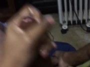 Cumshot watching porn