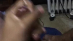 Cumshot watching porn