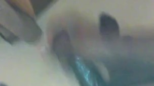 Stroking in the shower