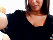 College teen dreams about a big black cock!!Multi-orgasm dildo ride!Squirt 1/16